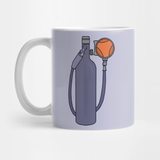 Scuba Diving Cylinder Mug